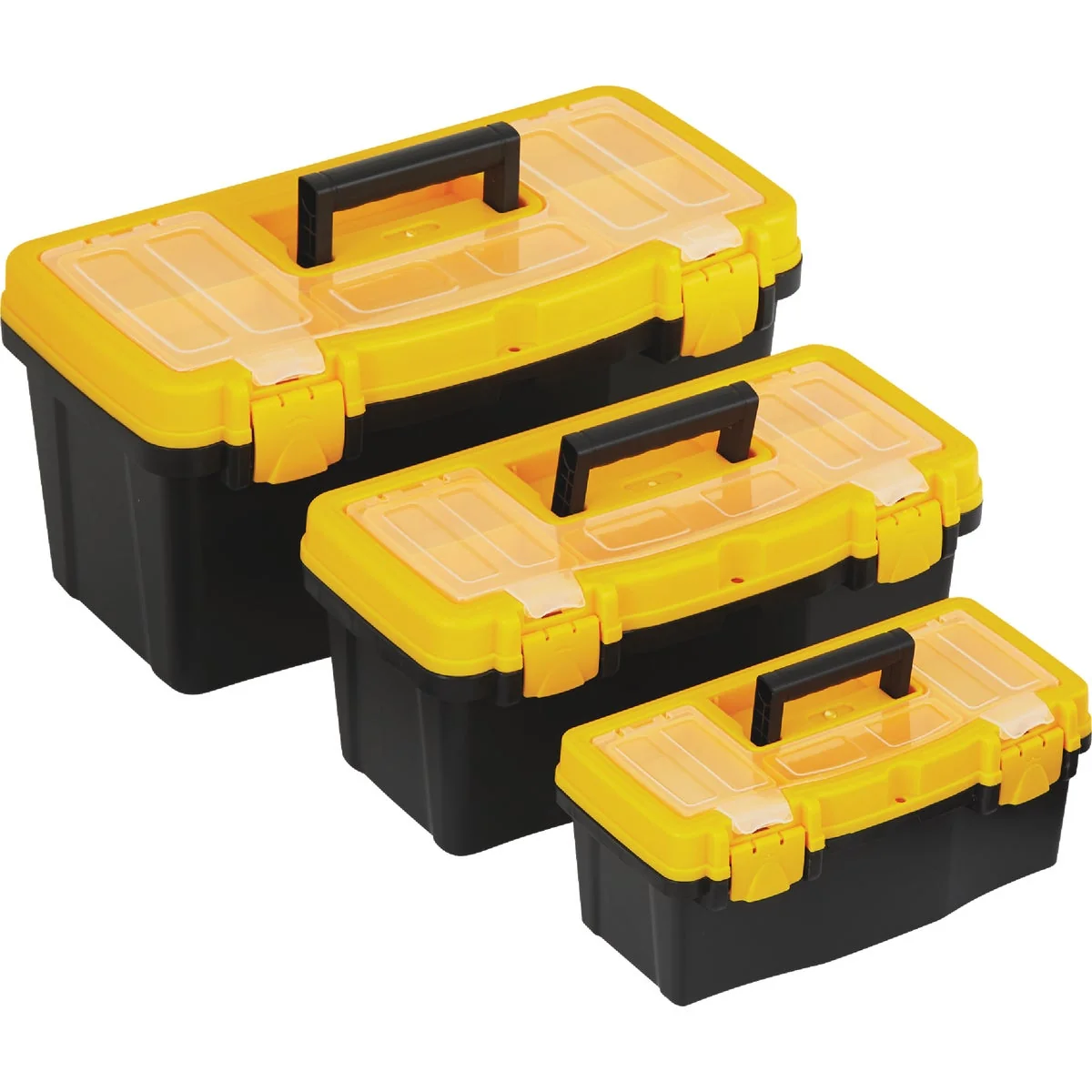 Advanced Plastic Toolbox Set 19 16 12 Premium