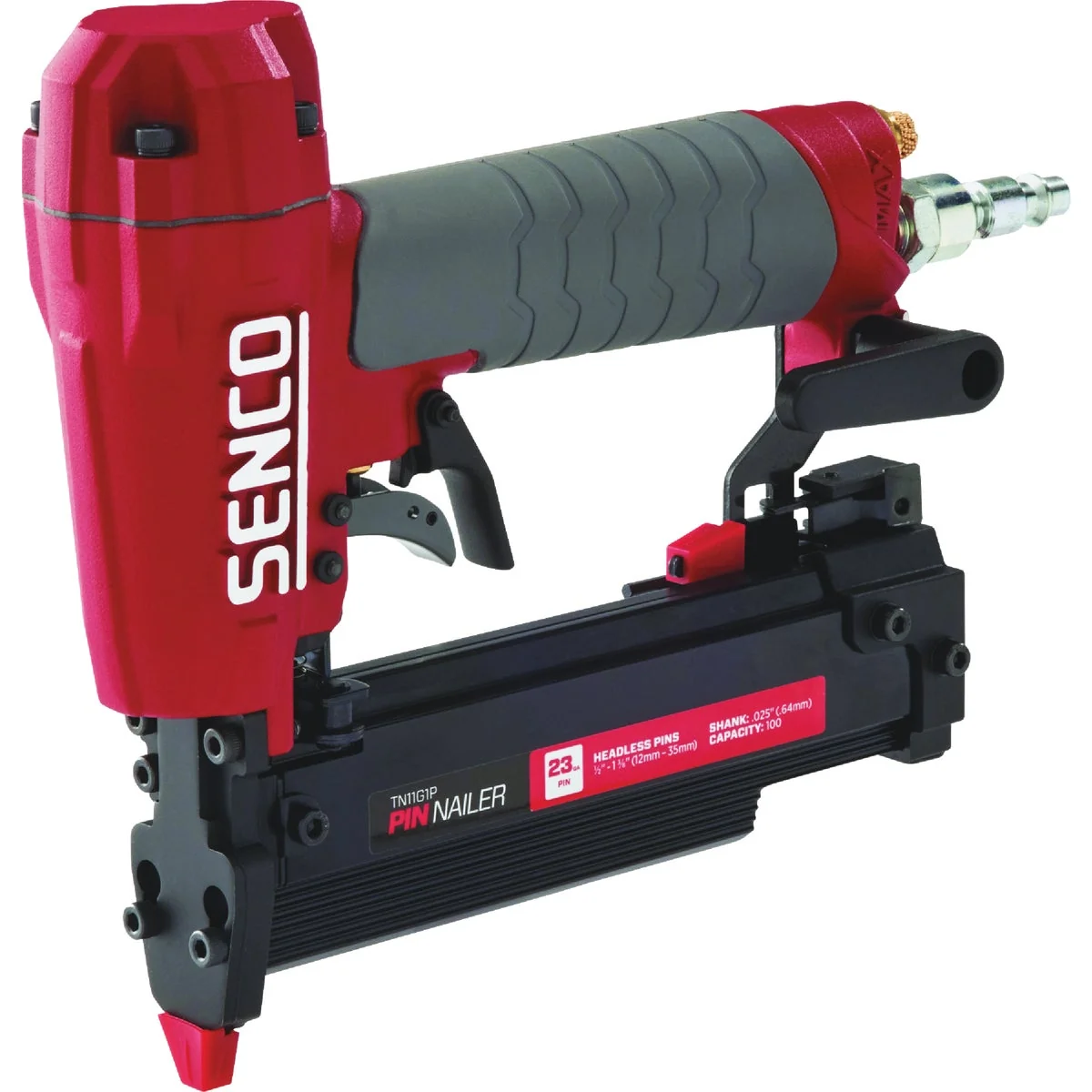 Detailed Senco 23-Gauge Straight Strip Micro Pin Nailer Responsible