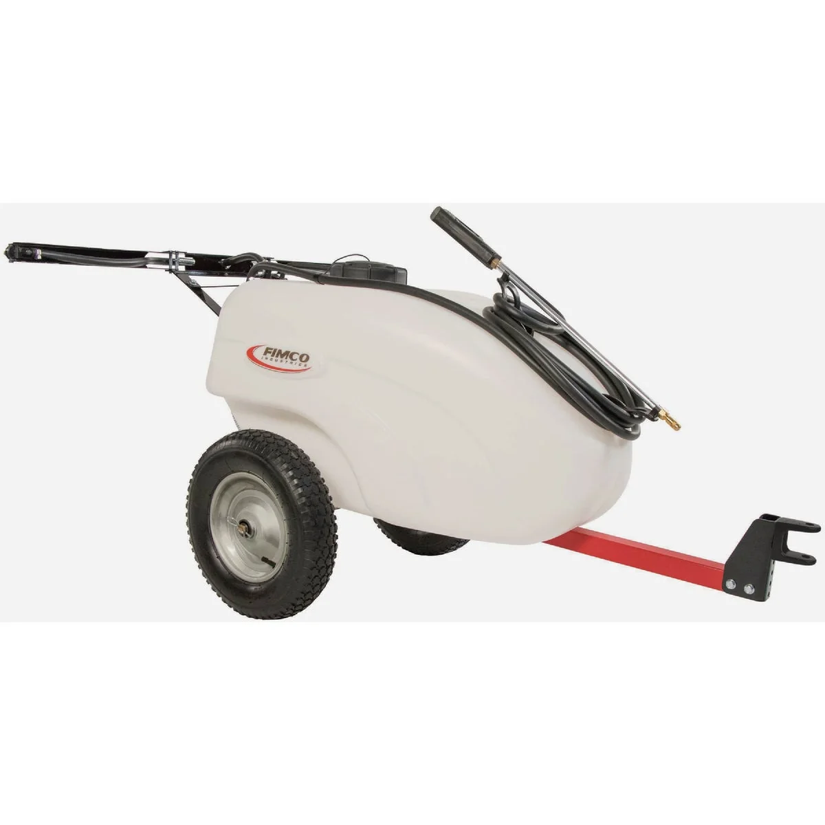 Long-Lasting Fimco 30 Gal. Trailer Sprayer With Plastic Lever Spray Wand Breathable