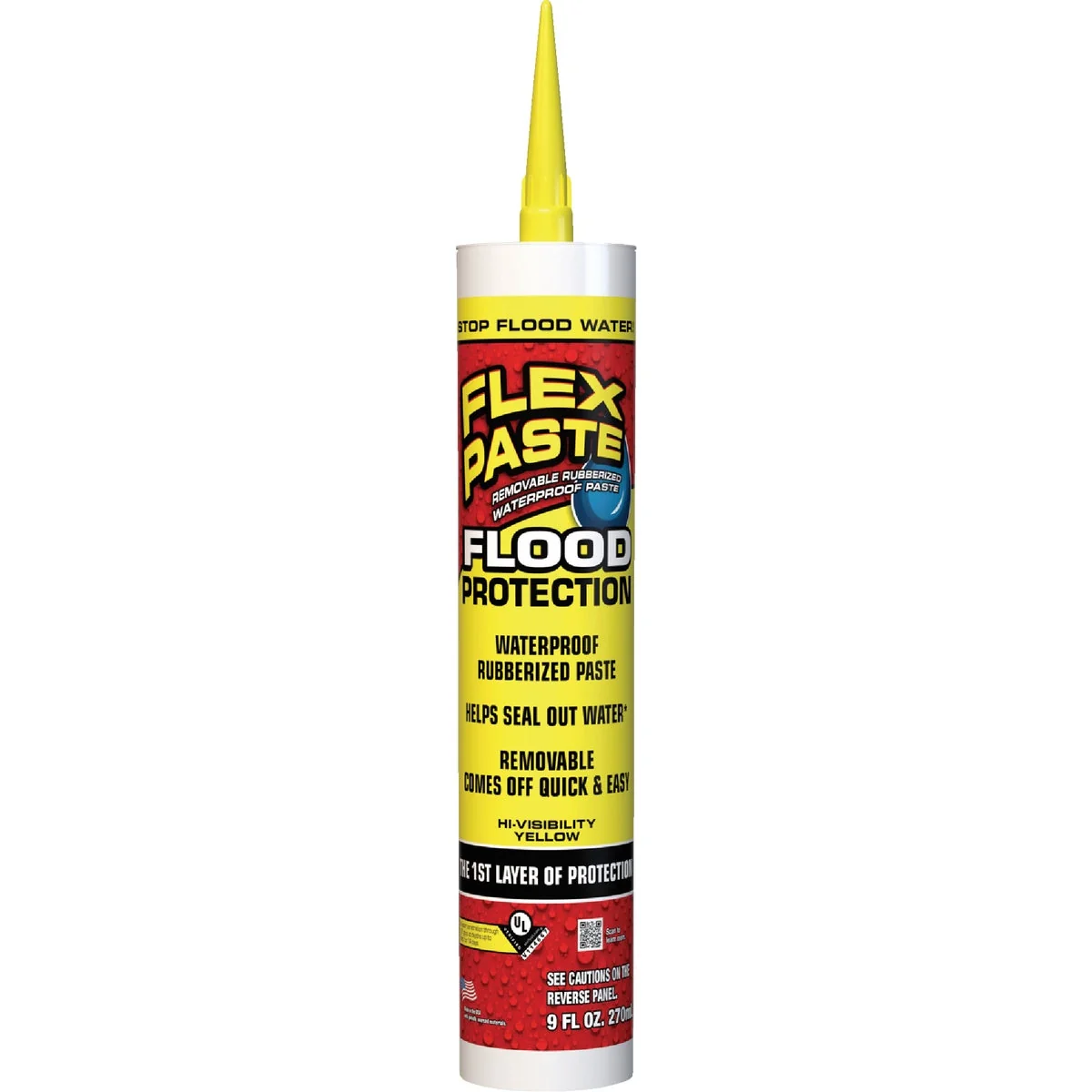 Dependable Flex Paste Flood Protection 9 Oz. Cartridge Consistent