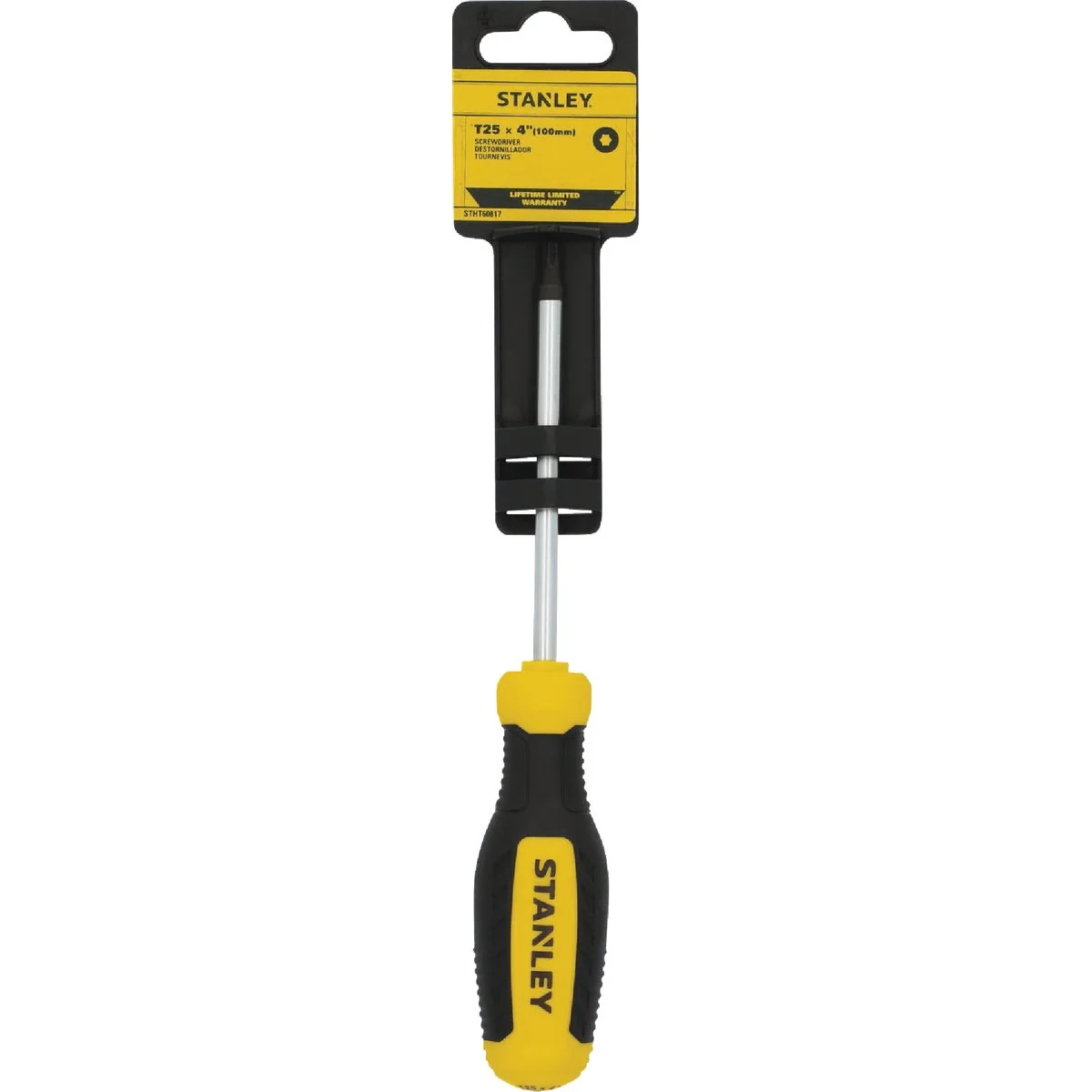Comfortable Stanley T25 x 4 In. Torx Screwdriver Specialty