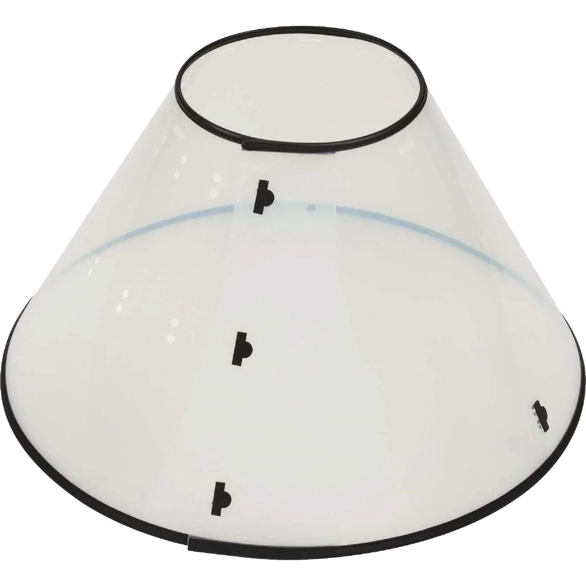 High-End Total Pet Health XL 12 to 17 In. Clear E-Collar Convenient