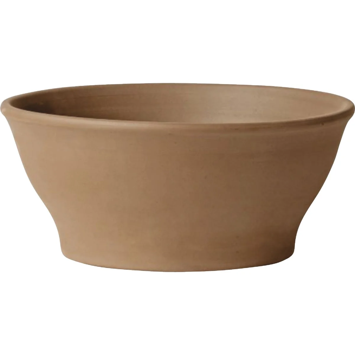Durable Deroma 12.6 In. Blush Clay Bowl Planter High-Grade