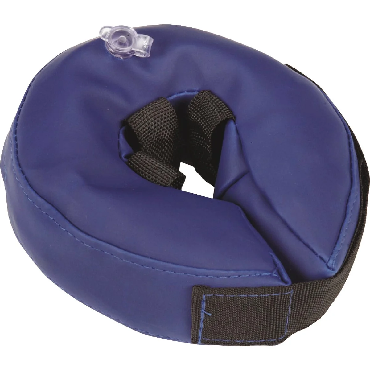 Recyclable Total Pet Health XL Blue Inflatable Pet Collar Relaxed