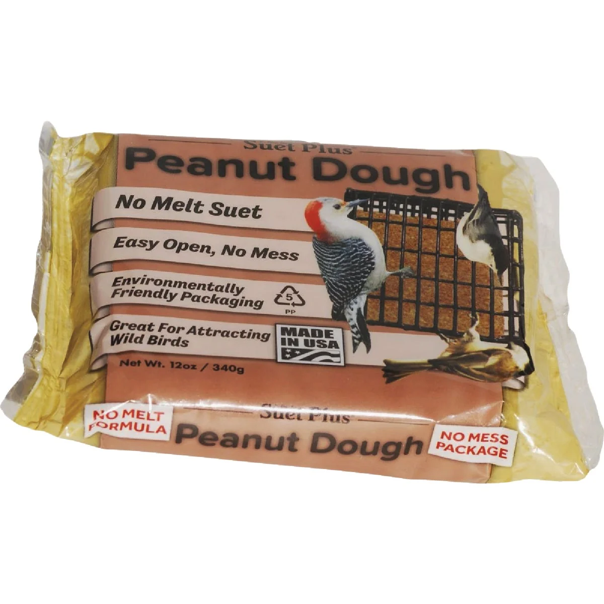 Artisan Suet Plus 12 Oz. Peanut Suet Dough Solid