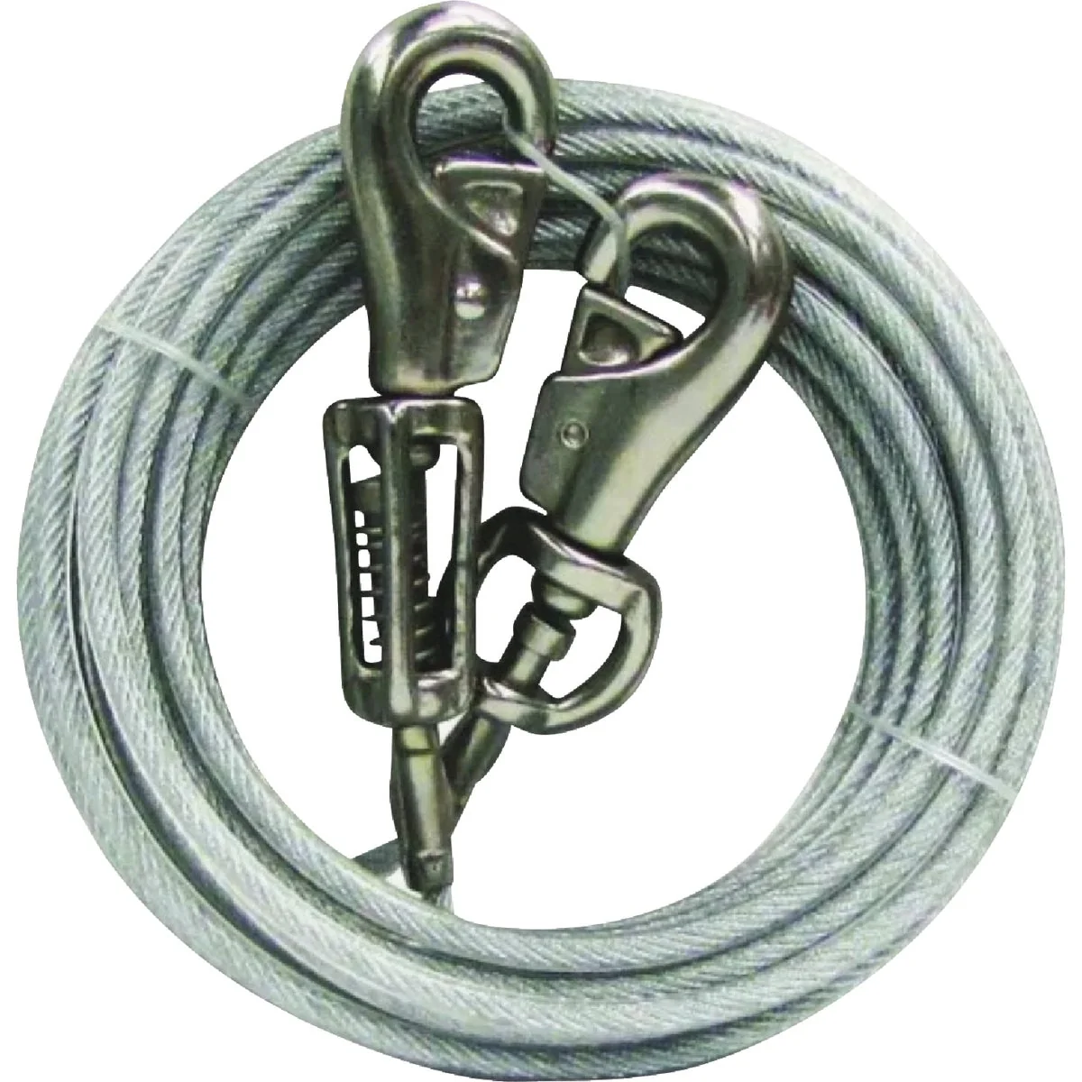 Soft Boss Pet Guardian Gear XL Dog Cable with Spring Dog Tie-Out 30 Ft. Selected