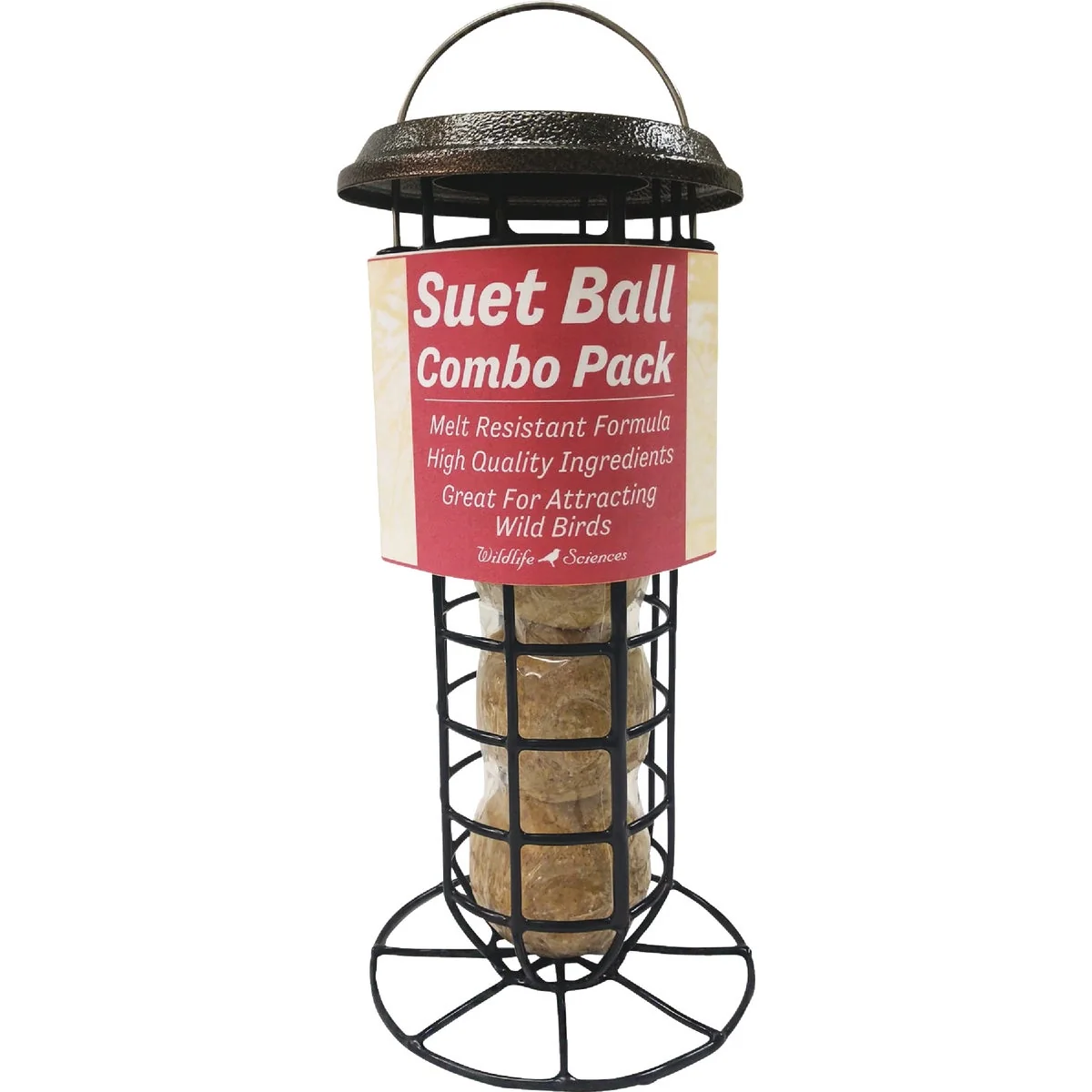 Environmentally Friendly Wildlife Sciences Suet Ball Combo Feeder Refined