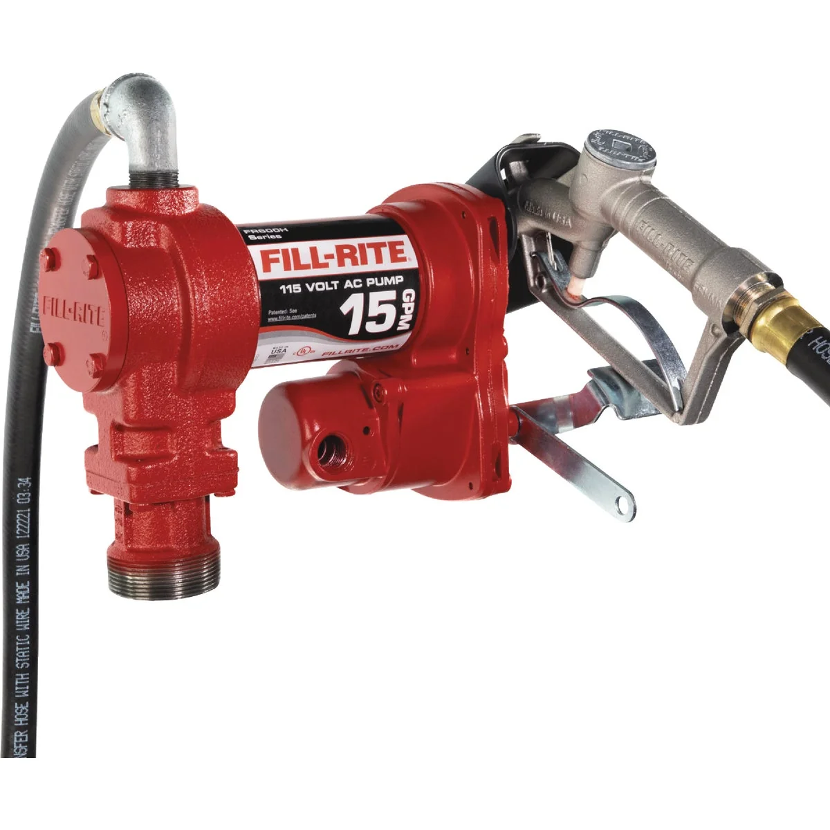 High-Grade Fill-Rite 15GPM 12V DC Fuel Transfer Pump Advanced