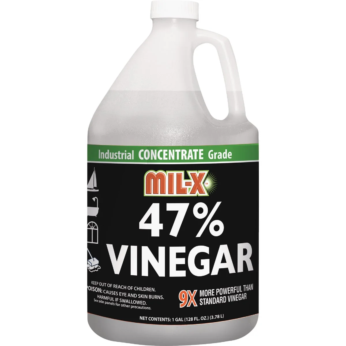 Original Design Harris MIL-X 1 Gal. 47 Concentrated Vinegar Exceptional