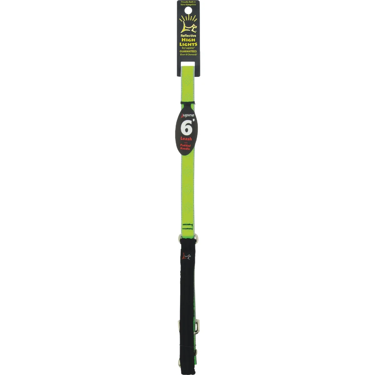 Classic Lupine 3 4 In. x 6 Ft. Green Diamond Dog Leash Solid