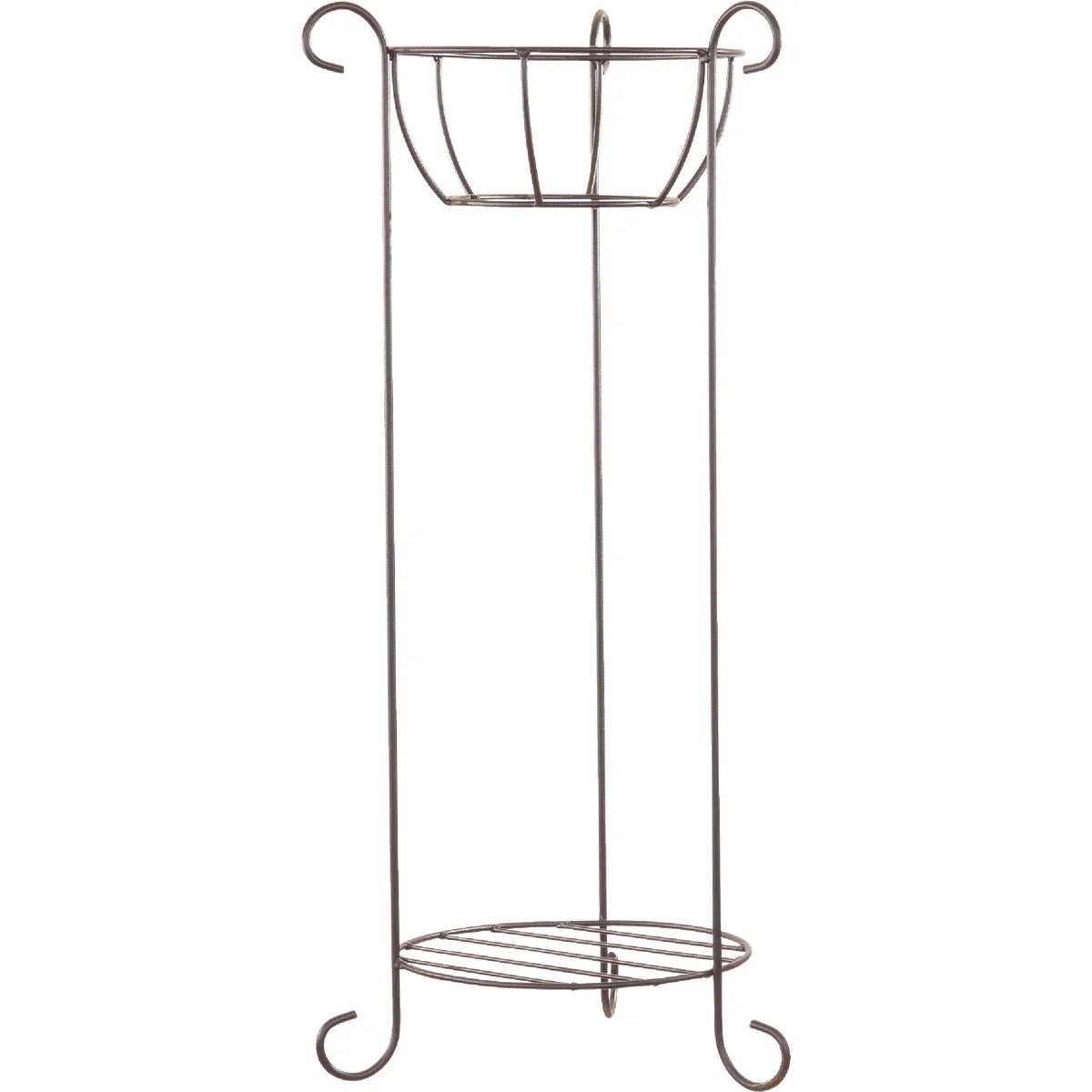 Top-Quality American Gardenworks 36 In. H. Black Powder Coated Steel Plant Stand Trendy