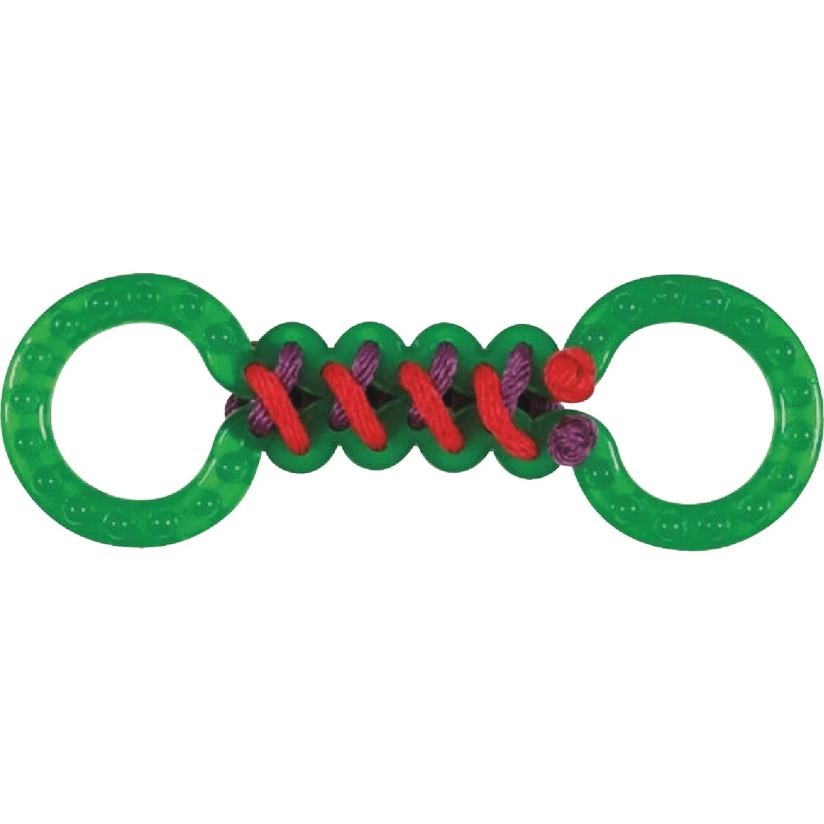 Comfortable Boss Pet Chomper Braided TPR Double Tug Dog Toy Dependable
