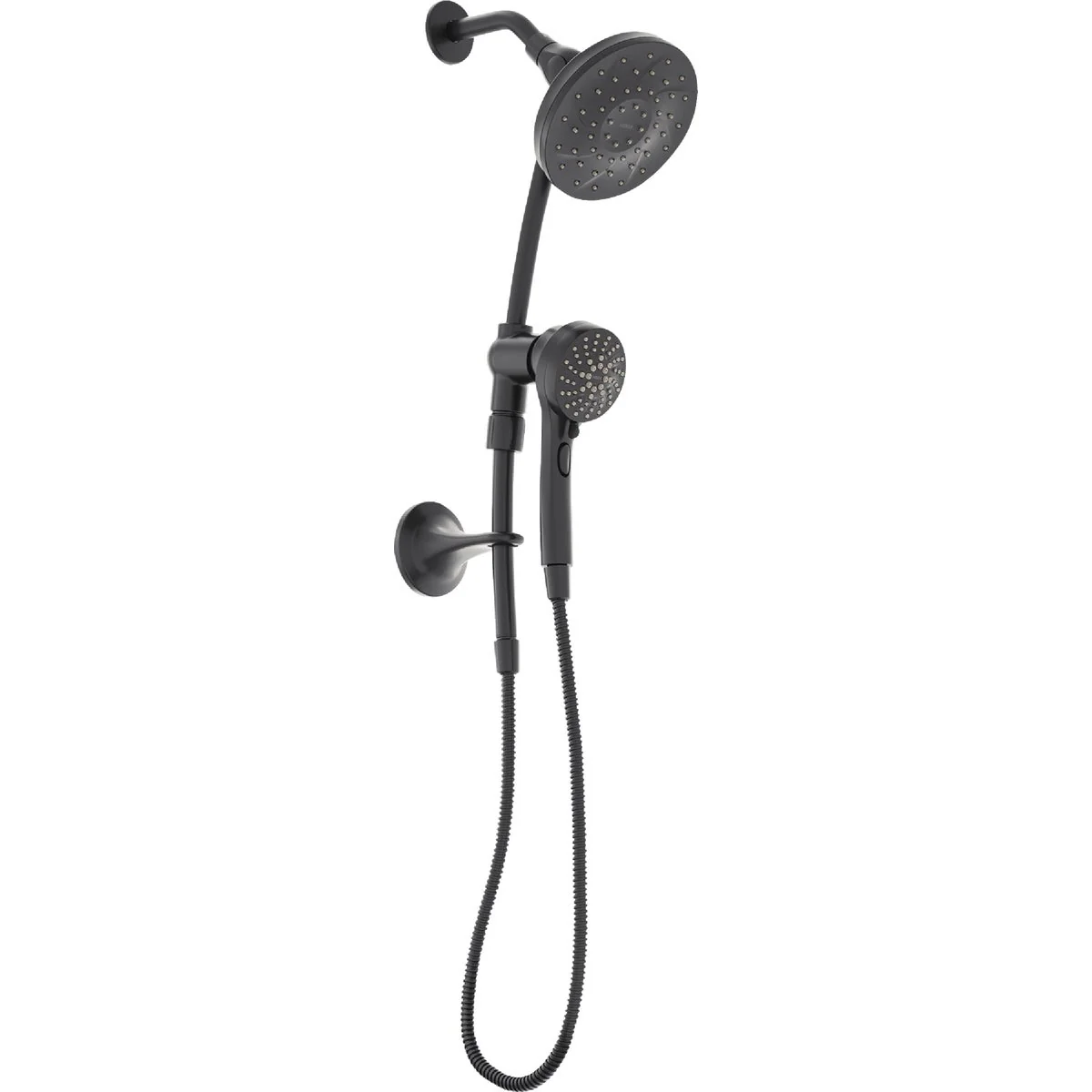 Sustainable Moen 6-Function Matte Black 6-1 2 In. Dia. Spray Head Hand Shower High-Quality