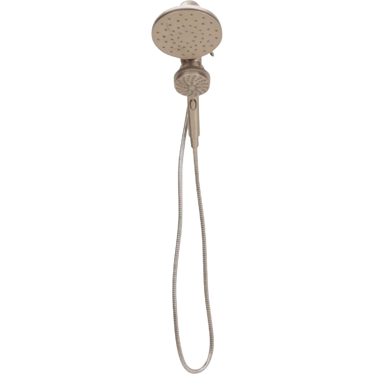 Superior Moen Engage 6-Function Spot Resist Brushed Nickel Standard with Handshower Versatile