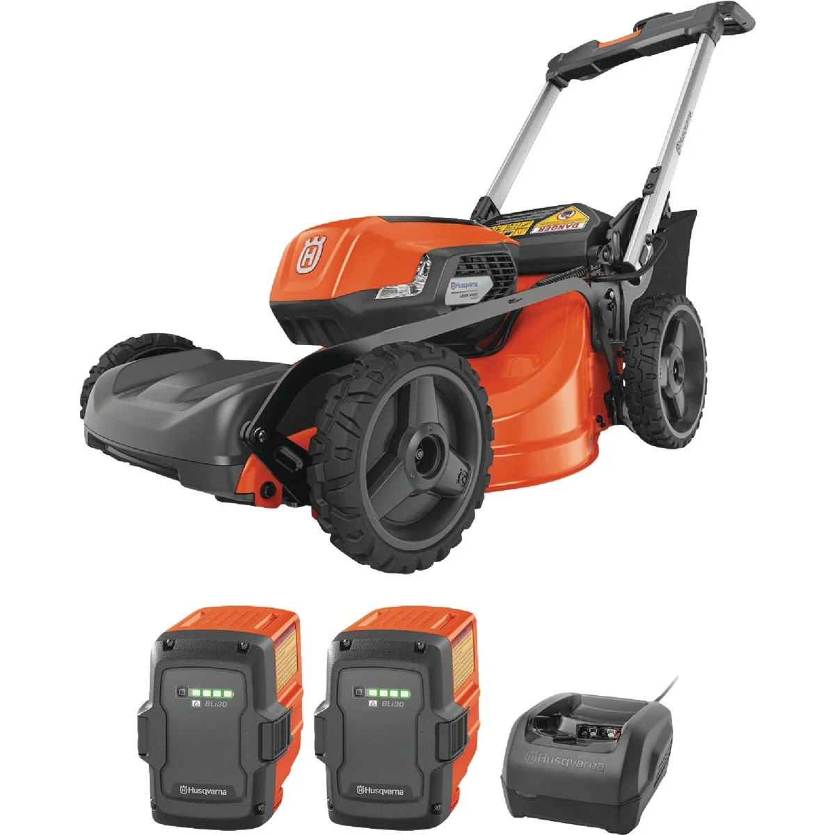 Functional Husqvarna LE-322 Lawn Xpert Battery Mower Kit Safe