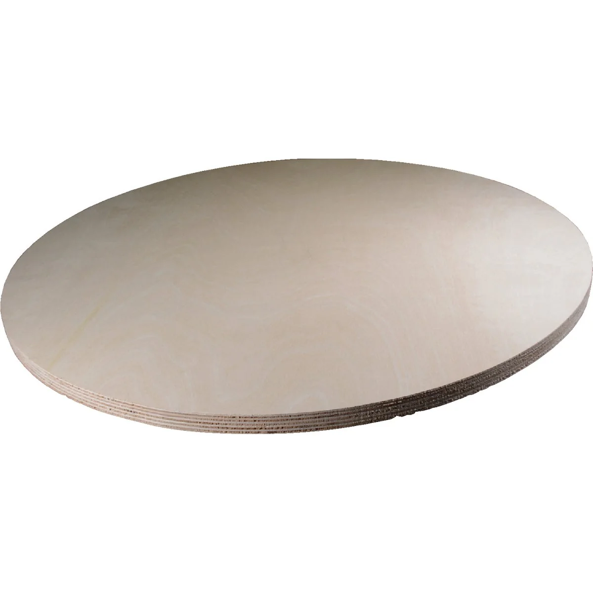 Dependable Alexandria Moulding 3 4 In. x 24 In. Plywood Round Modern