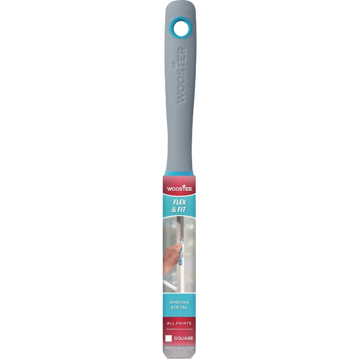 Comfortable Wooster Flex Fit Square Brush Artisan