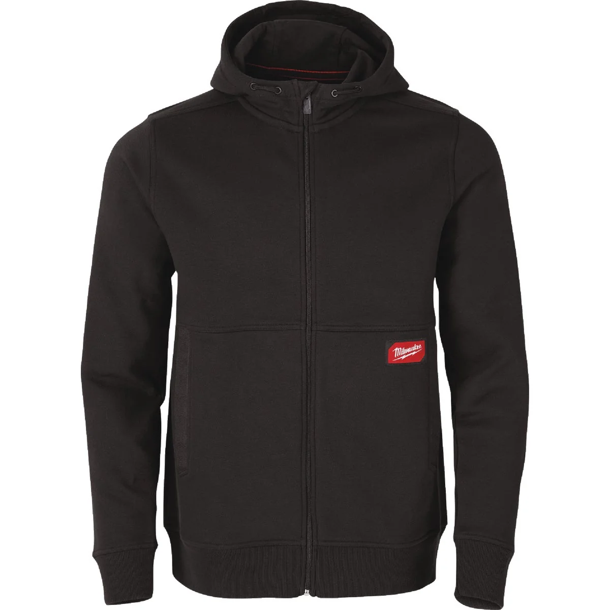 High-Quality Milwaukee GRIDIRON Men’s Large Black Full-Zip Hoodie Exceptional