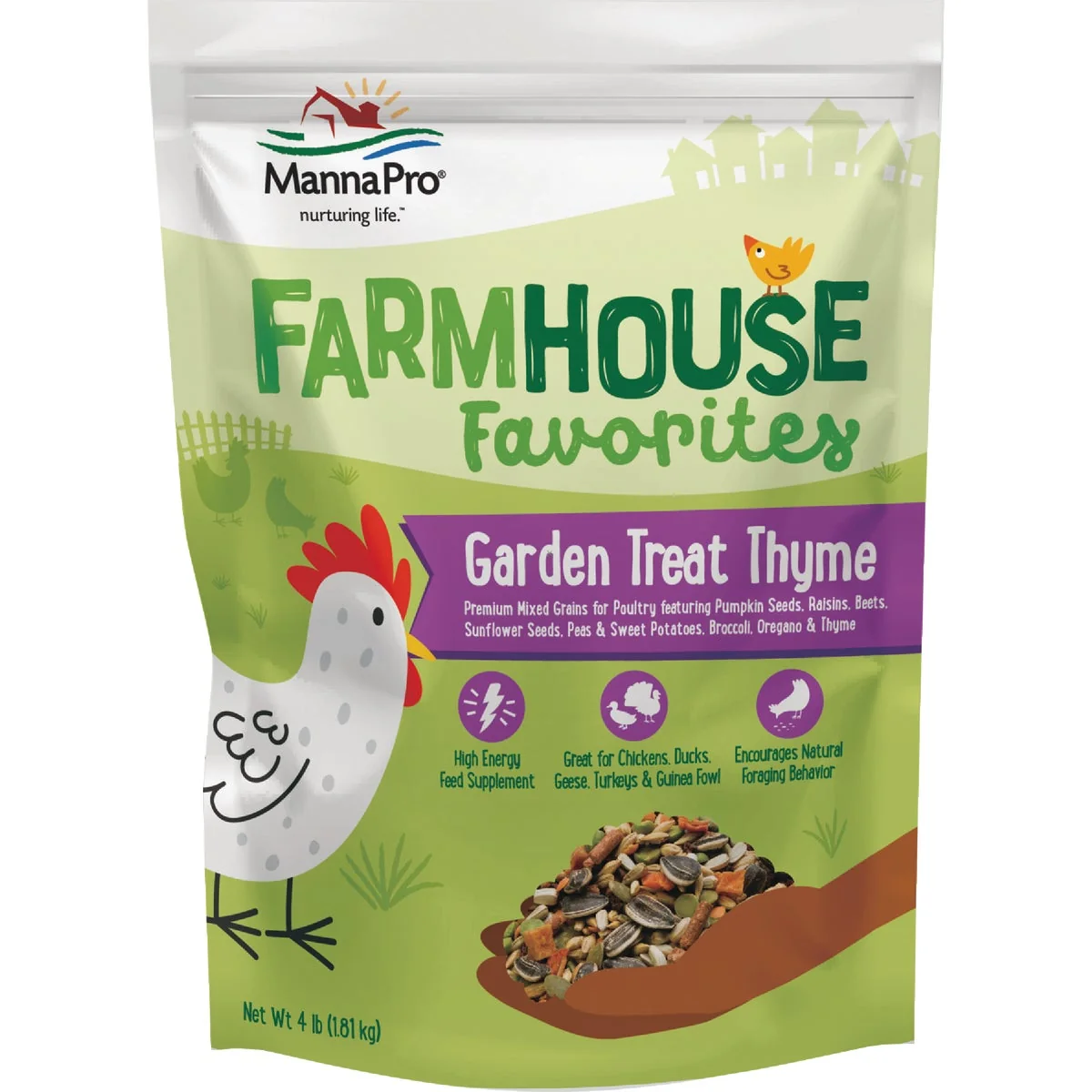 Solid Manna Pro Farmhouse Favorites 4 Lb. Garden Treat Thyme Sustainable