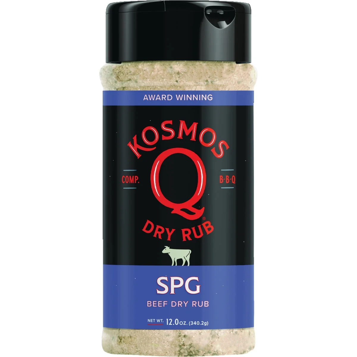 Trendy Kosmos Q 12 Oz. SPG Beef Rub Healthy