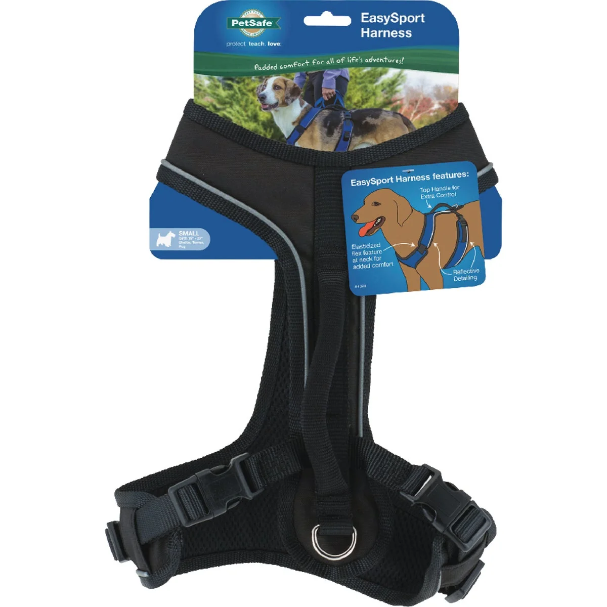 Casual PetSafe EasySport Small Black Dog Harness High-Grade