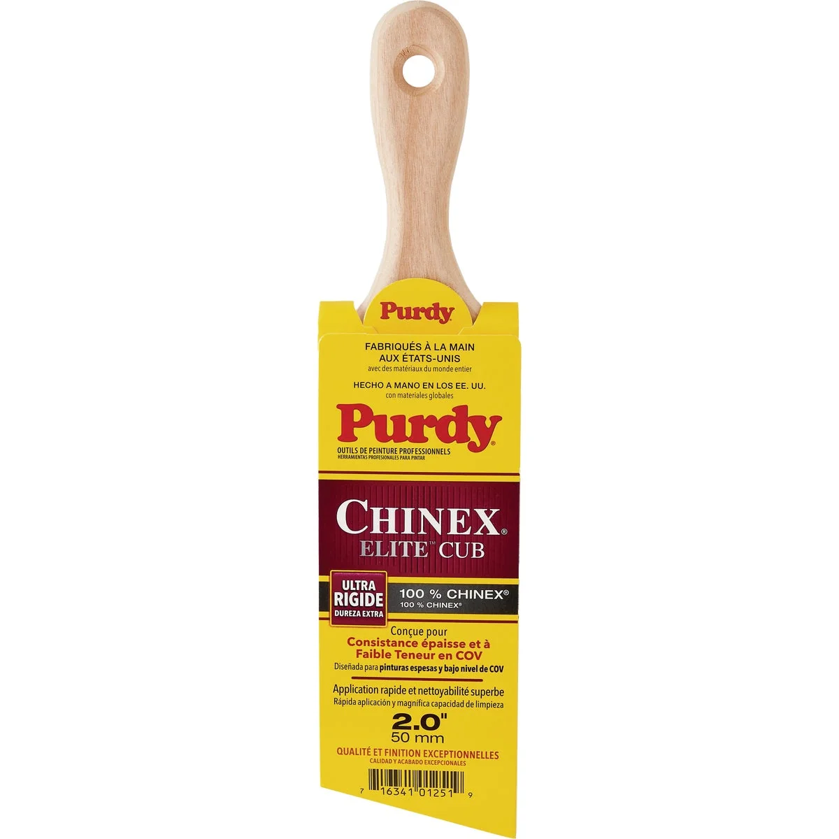 Crafted Purdy Chinex Elite Cub 2 In. Paint Brush Prestigious