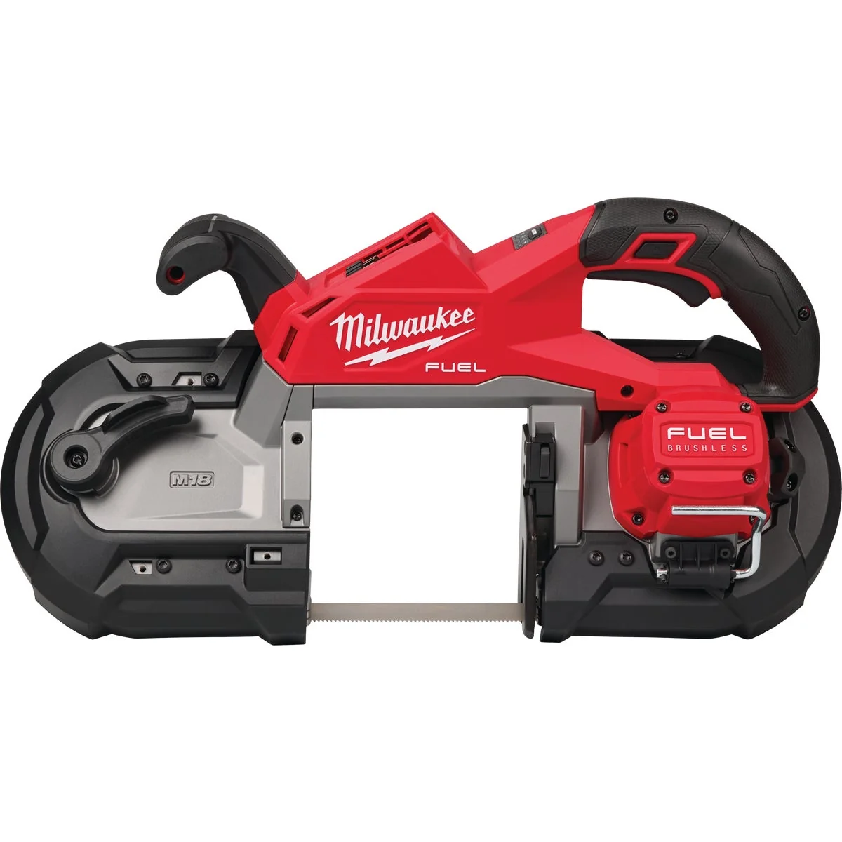 Sophisticated Milwaukee M18 FUEL Brushless Deep Cut Cordless Band Saw Tool Only Detailed