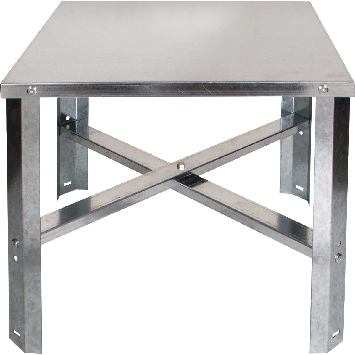 Enhanced Eastman Steel 18 In. H. x 21 In. L. x 21 In. W. Water Heater Stand Professional
