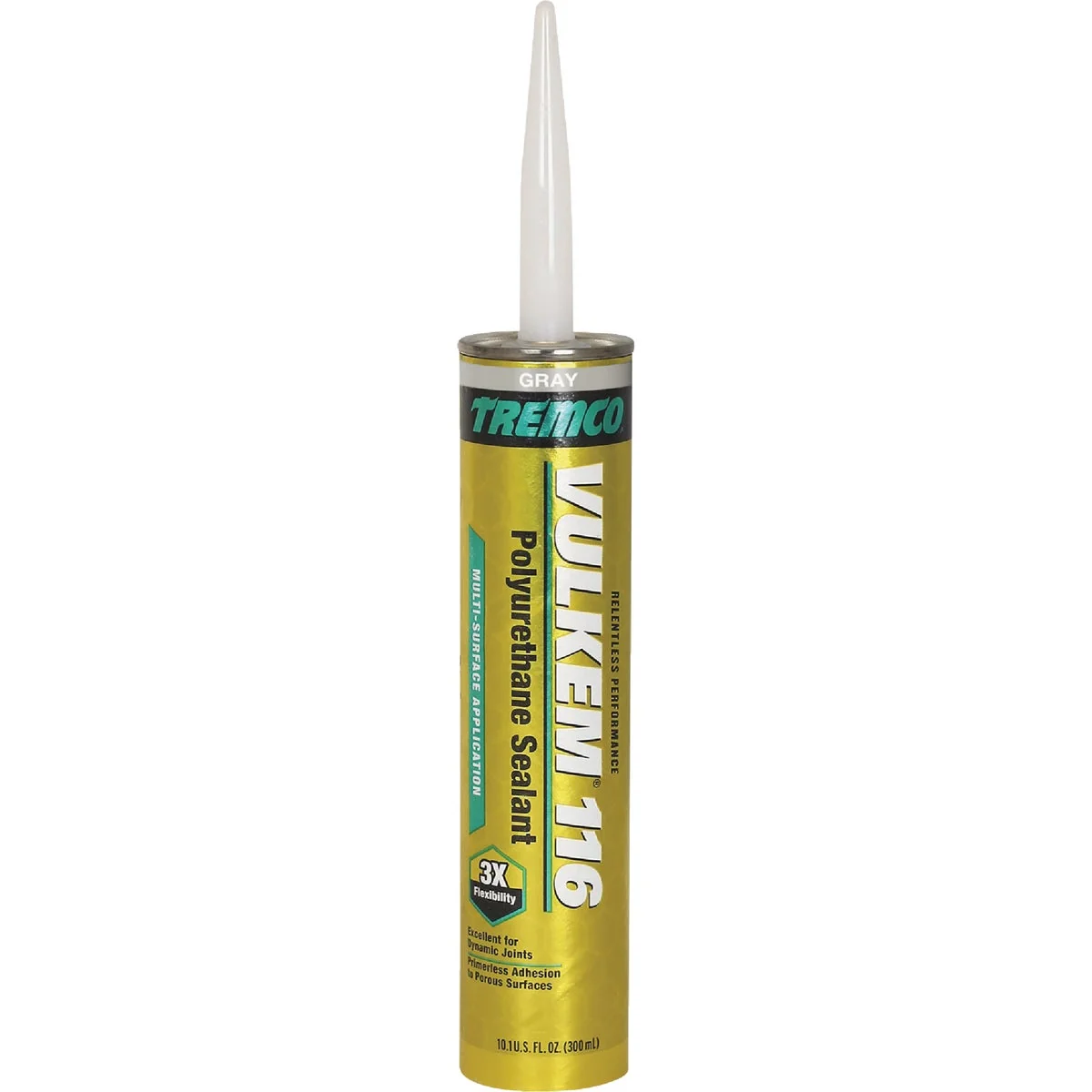 Exceptional Tremco Vulkem 116 10.1 Oz. Gray Polyurethane Sealant Verified