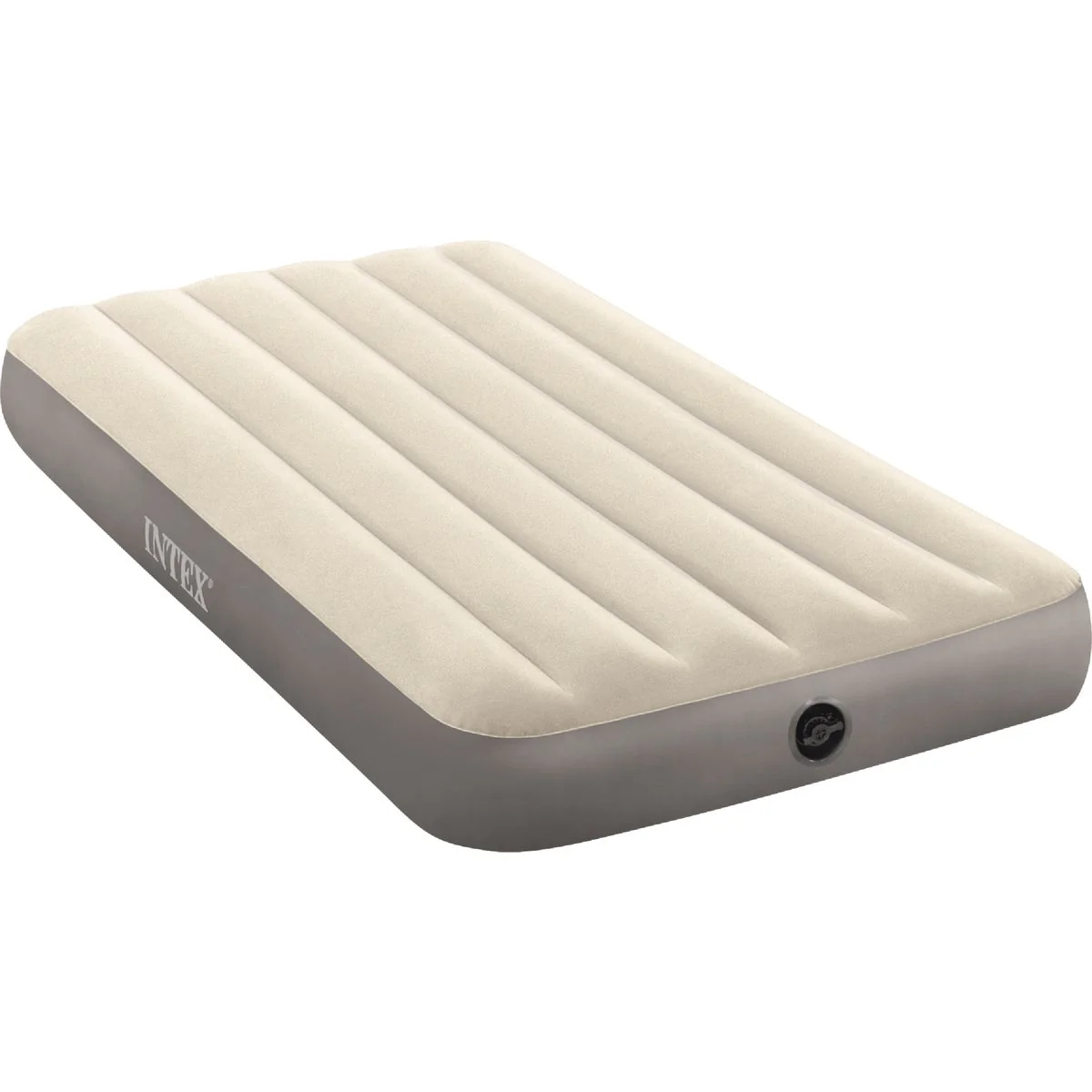 Relaxed Intex 10 In. Twin Deluxe Single-High Airbed Dura-Beam Standard Series Crafted