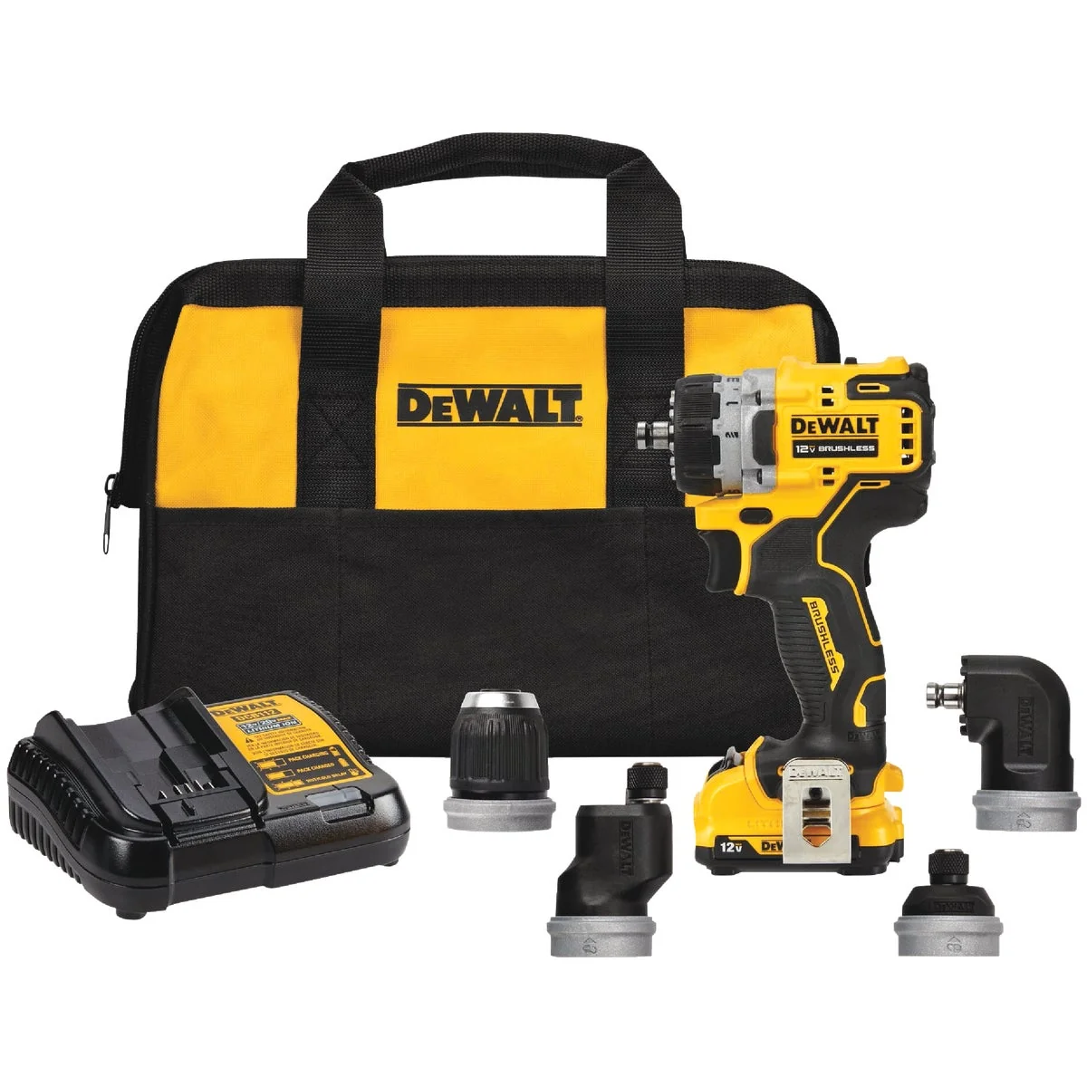 Sustainable DEWALT XTREME 12V MAX Brushless 3 8 In. 5-In-1 Cordless Drill Driver Kit with 2.0 Ah Battery Charger Eco-Friendly