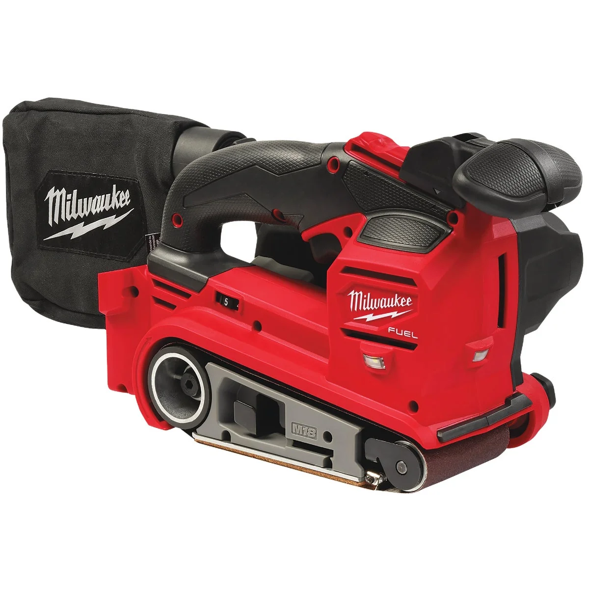 Breathable Milwaukee M18 FUEL Brushless 3 In. x 18 In. Cordless Belt Sander Tool Only Recyclable