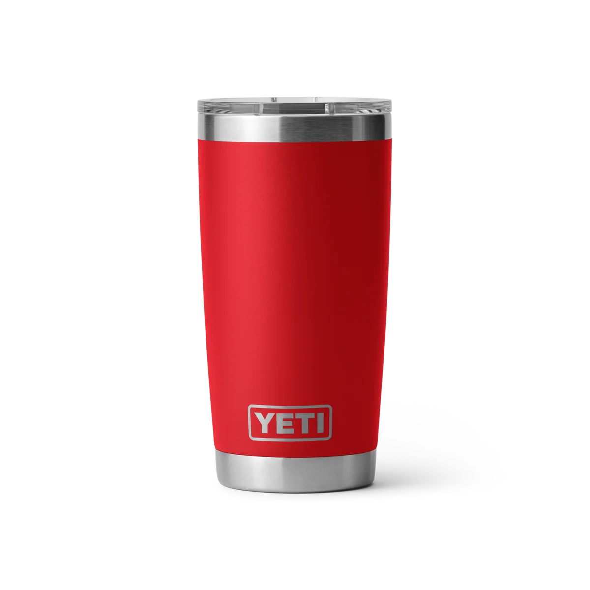 Green Yeti Rambler 20oz Tumbler Rescue Red Reliable