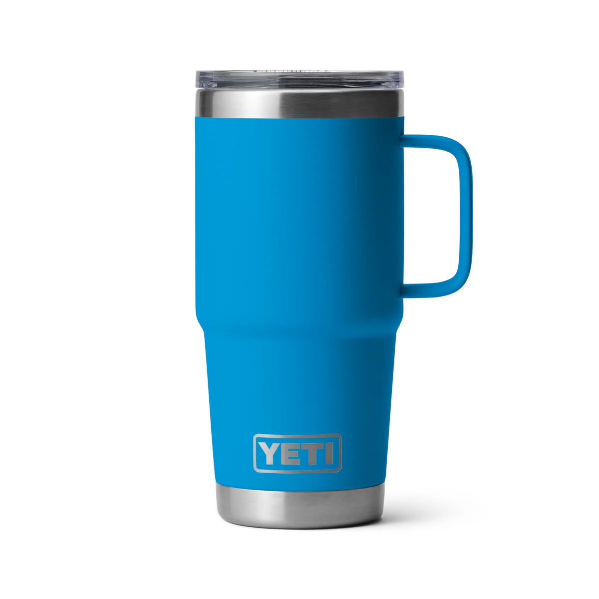 Genuine Yeti Rambler 20oz Travel Mug Big Wave Blue Trusted