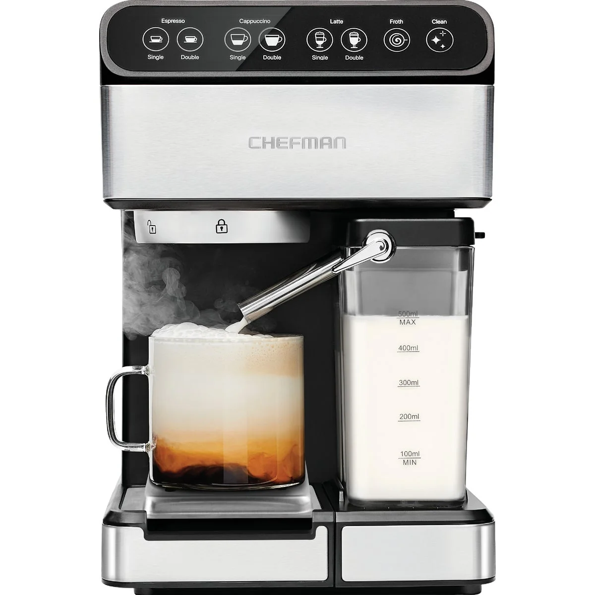 Carefully Designed Chefman 6-In-1 Espresso Machine Outstanding