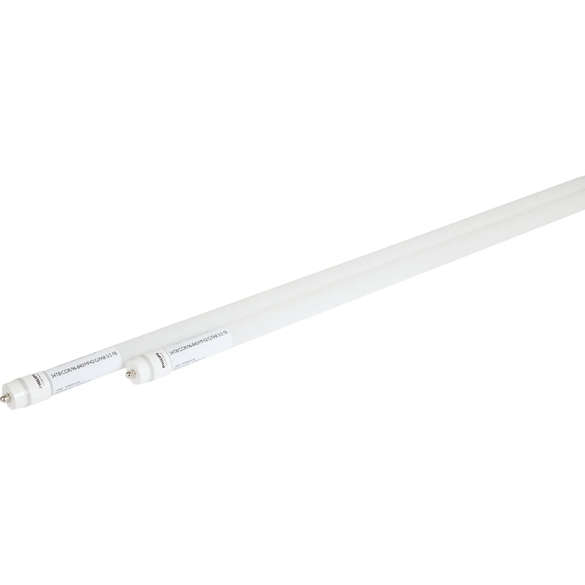 Sustainable Philips Mainsfit 75W Equivalent 8 Ft. Cool White T8 Single Pin LED Tube Light Bulb 2-Pack High-Quality