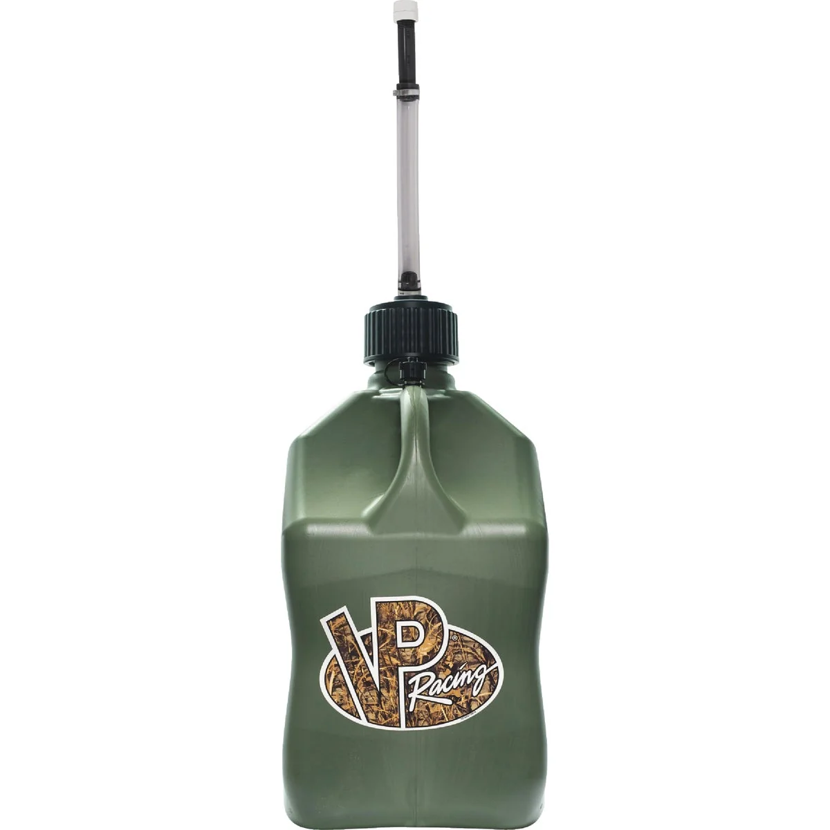 Genuine VP Racing 5.5 Gal. Motorsport Utility Jug with Hose Camo Recyclable