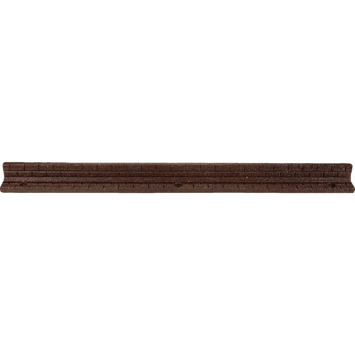 Trusted GroundSmart 4 Ft. L. Brown Recycled Rubber Brickface Landscape Edger Selected