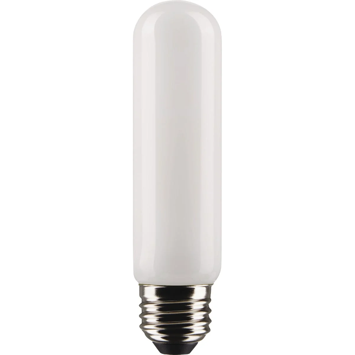 Optimized Satco 40W Equivalent T10 Medium Base 3000K Frosted LED Bulb 2-Pack Classic