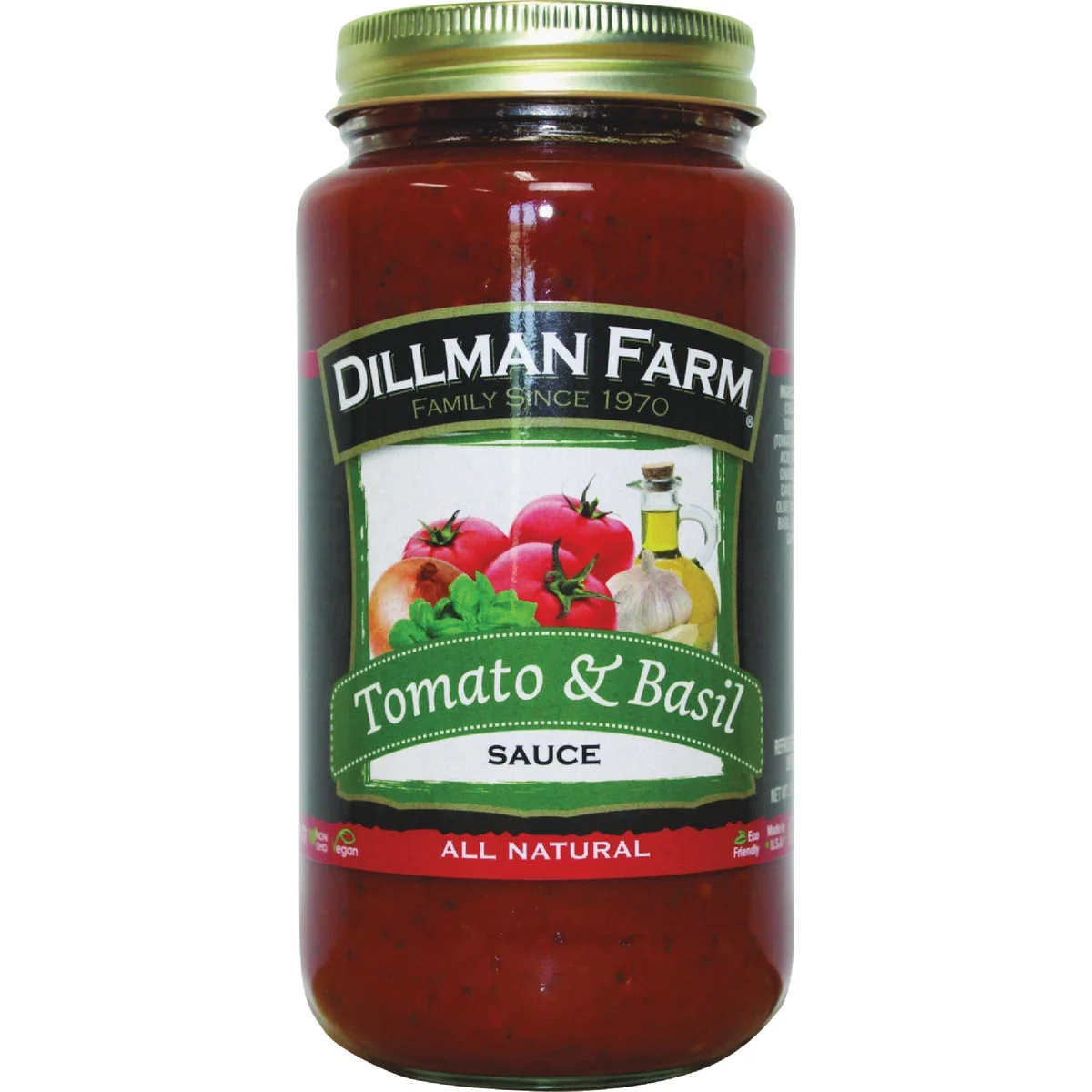 Consistent Dillman Farm Tomato Basil Sauce Solid