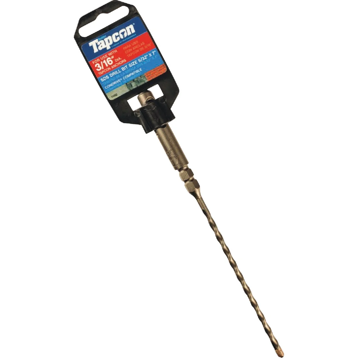 Functional Tapcon 5 32 In. x 7 In. SDS-Plus Rotary Hammer Drill Bit Consistent