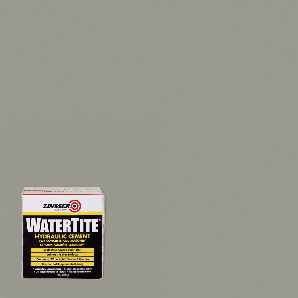 Refined Zinsser WaterTite 2.5 Lb. Box Hydraulic Cement High-Performance