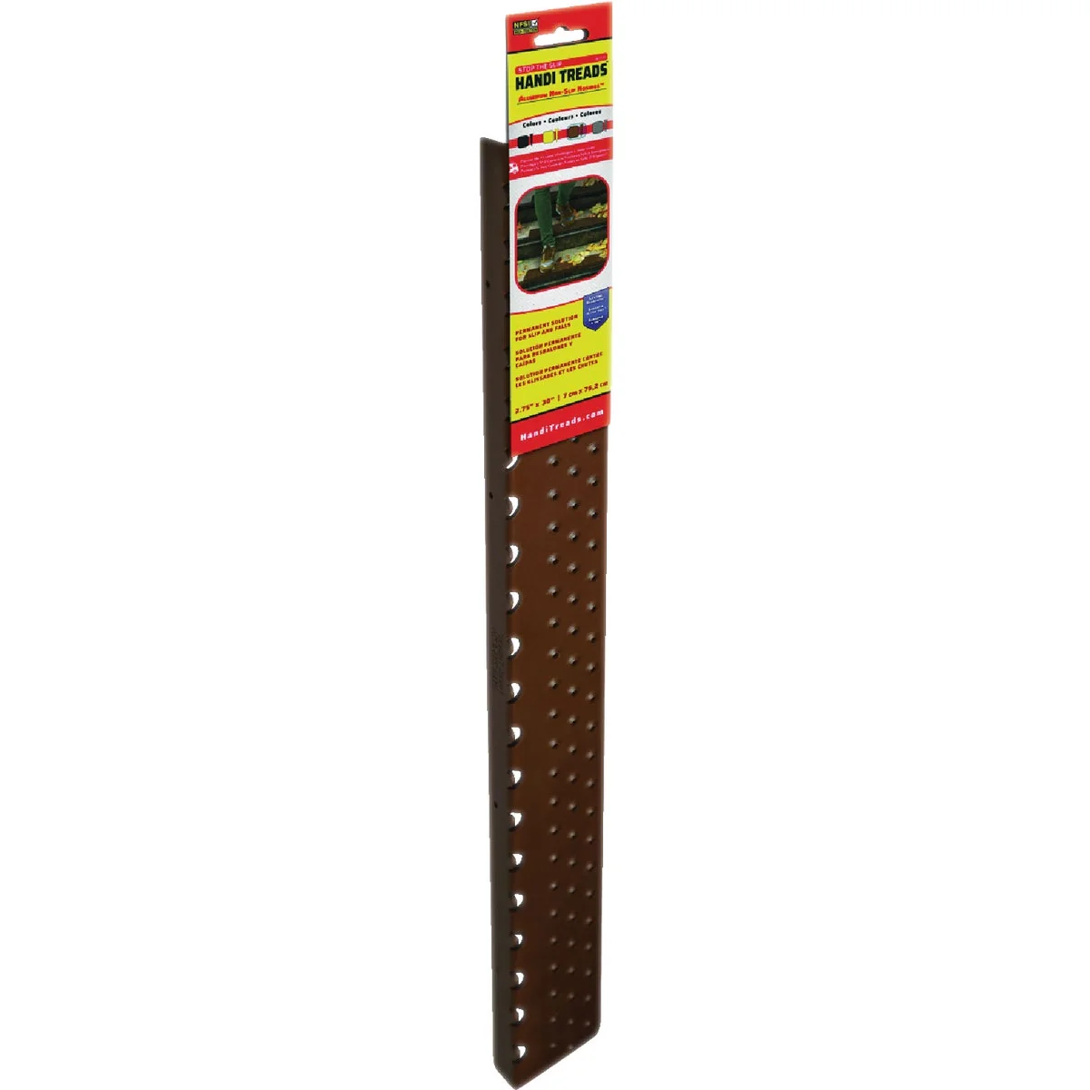 Pure Handi Treads 30 In. Brown Non-Slip Aluminum Stair Nosing Organic
