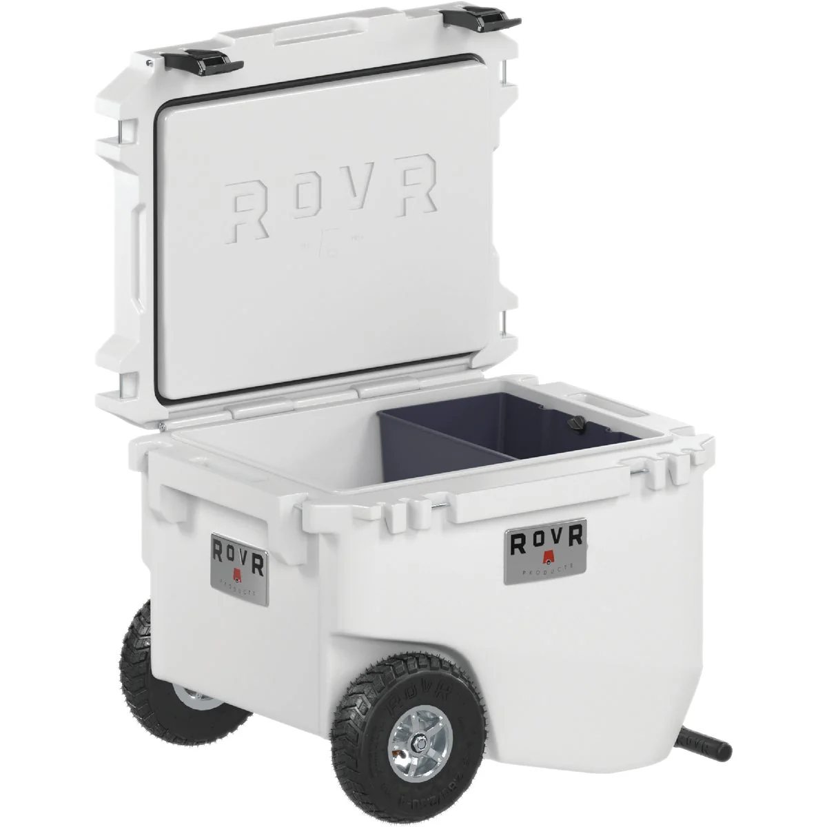 World-Class RovR RollR 60 Qt. Wheeled Hard Cooler Powder Carefully Designed