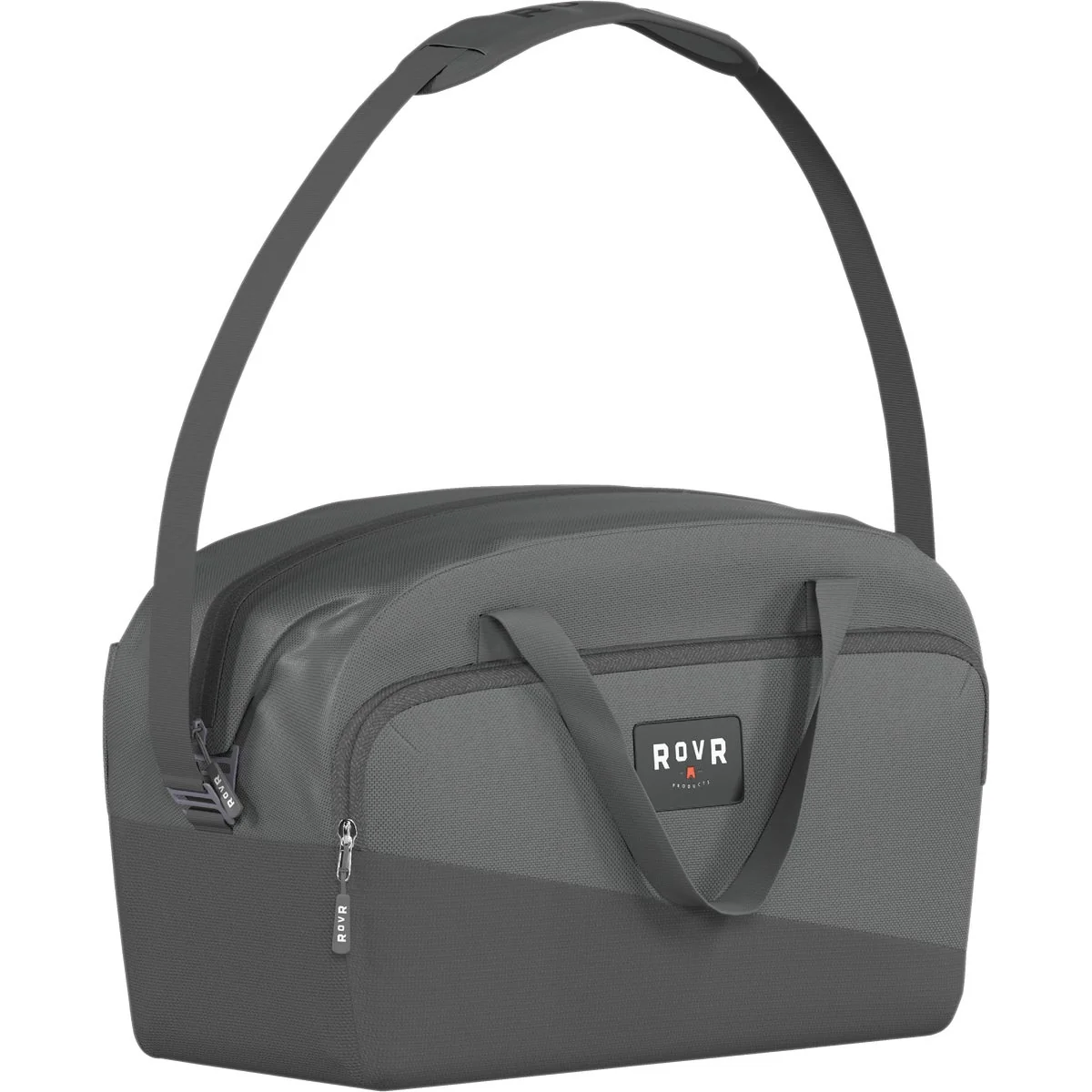 Quality RovR Products TravelR 36-Can Soft Cooler Duffel with Shoulder Strap Charcoal Modern