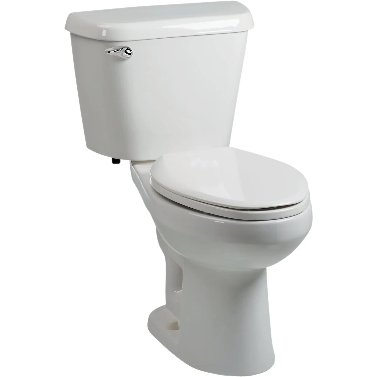 High-End Briggs AltimaMAX White Elongated ComfortFit ADA Bowl 1.28 GPF Toilet Express Flexible