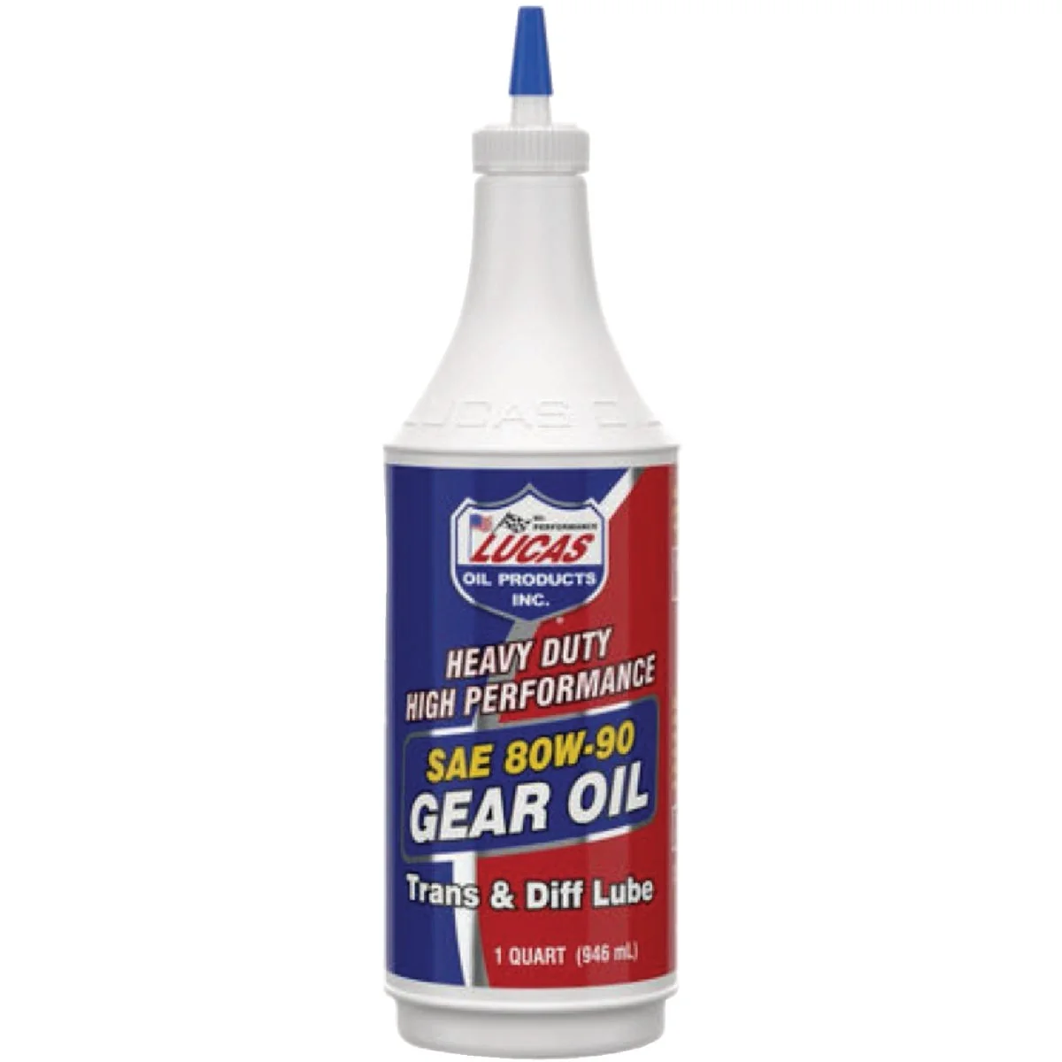 Recyclable Lucas Oil 1 Qt. SAE 80W-90 Gear Oil Lightweight