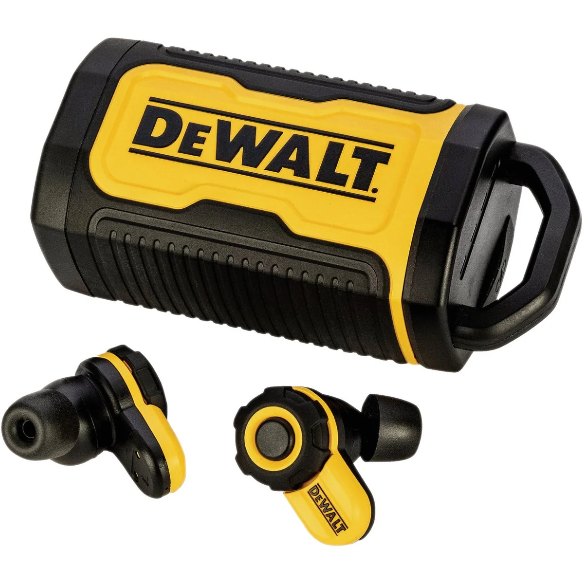 Smooth DEWALT Jobsite Pro X-2 ANC True Wireless Earbuds with Charging Case Effective