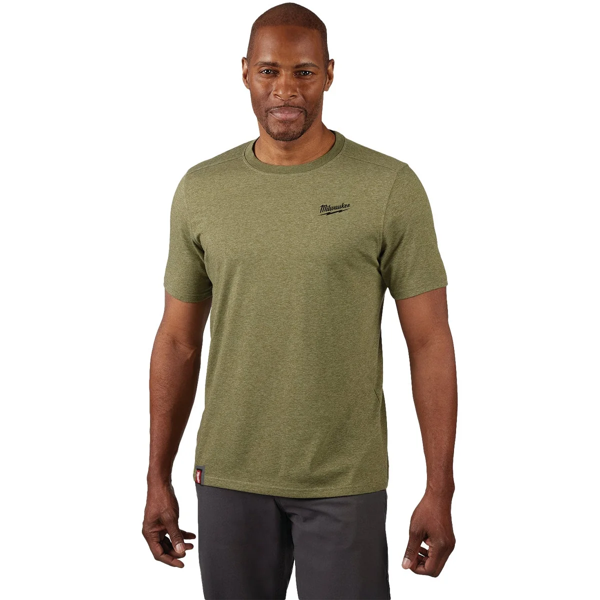 Refined Milwaukee FLEX Men’s XL Green Hybrid Short Sleeve Work Shirt High-End