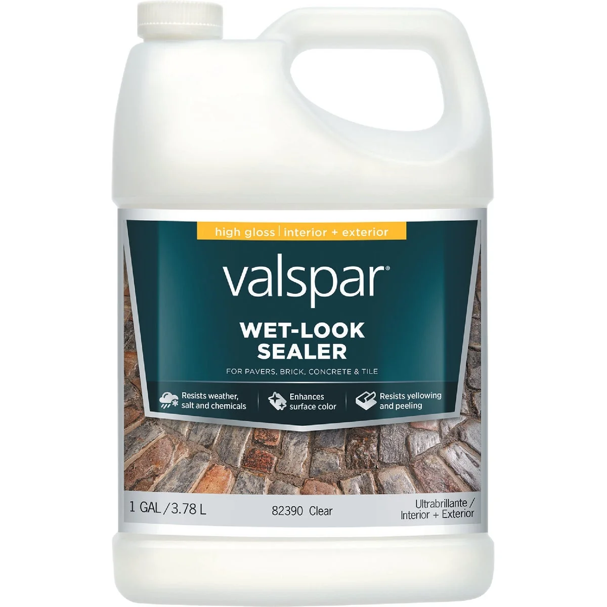 Next-Generation Valspar Wet Look High Gloss Sealer 1 Gal. Clear Durable